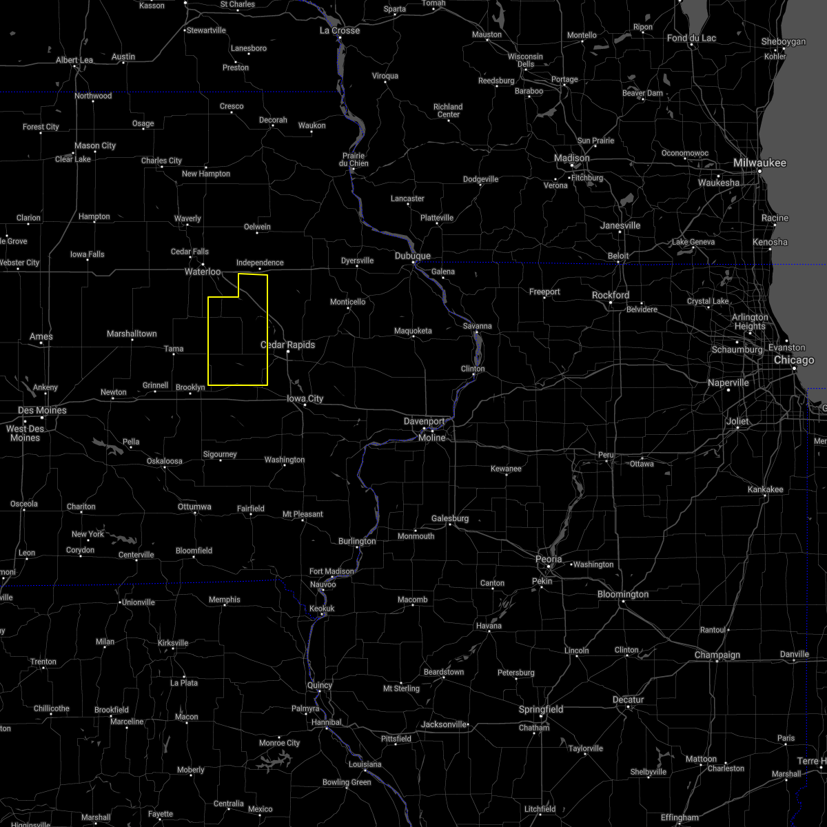 Interactive Hail Maps Hail Map for Belle Plaine, IA