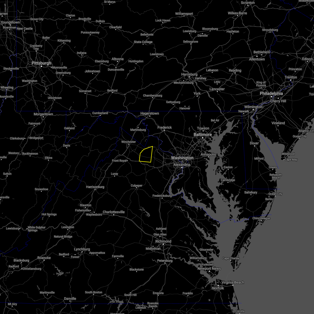 Interactive Hail Maps Hail Map for Middleburg, VA