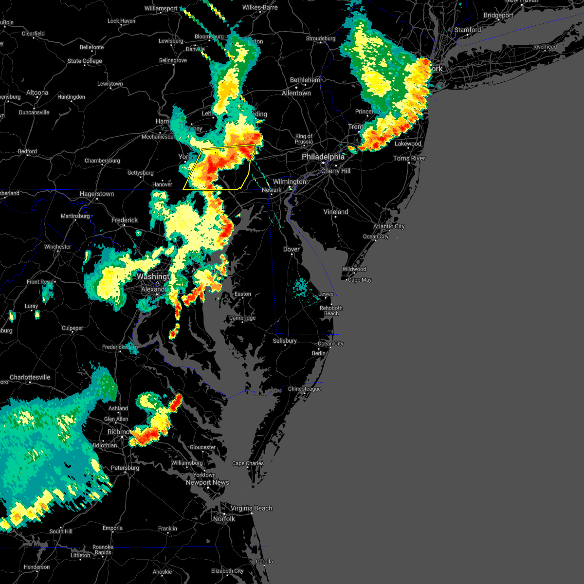 Interactive Hail Maps Hail Map for Lancaster, PA