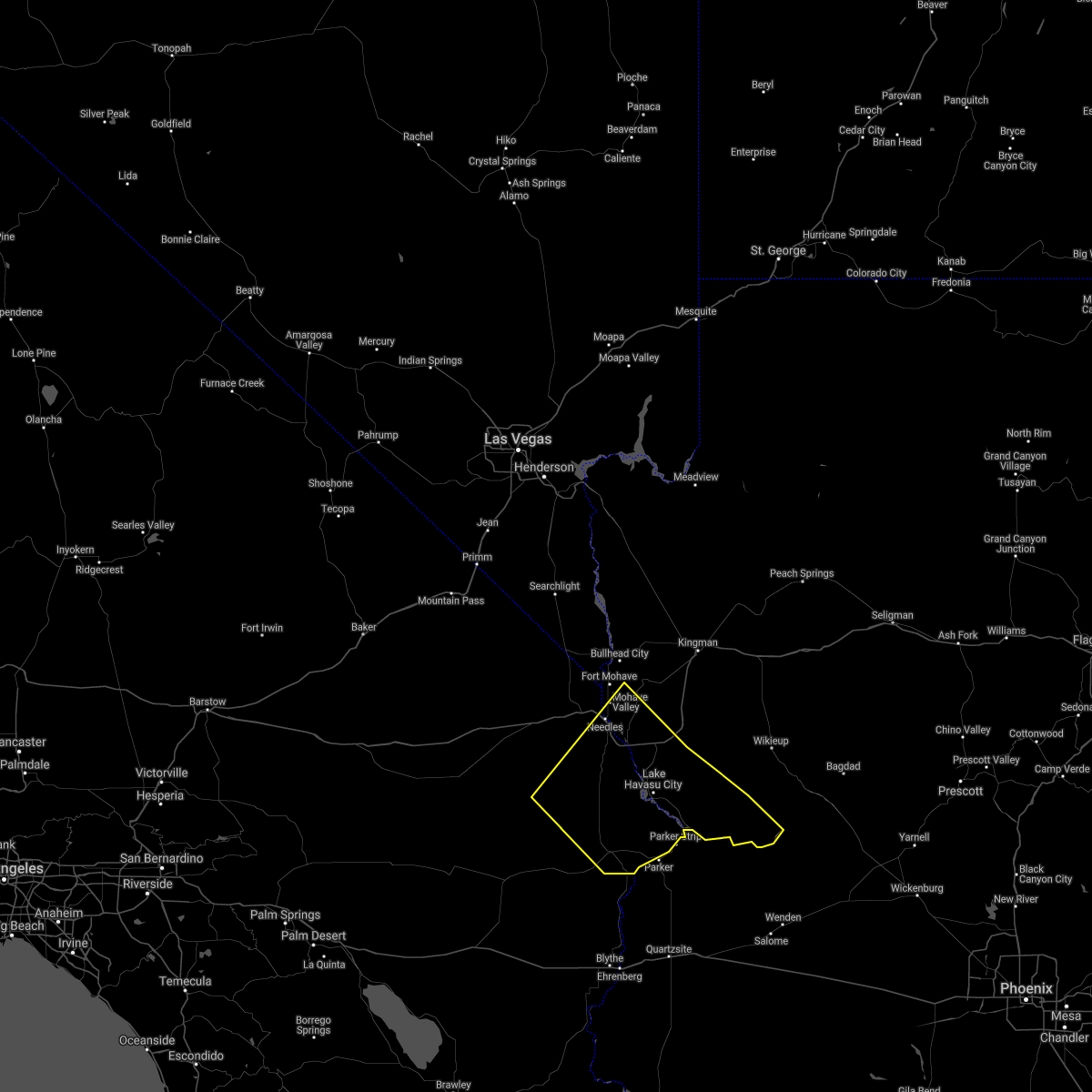 Interactive Hail Maps Hail Map for Mohave Valley, AZ