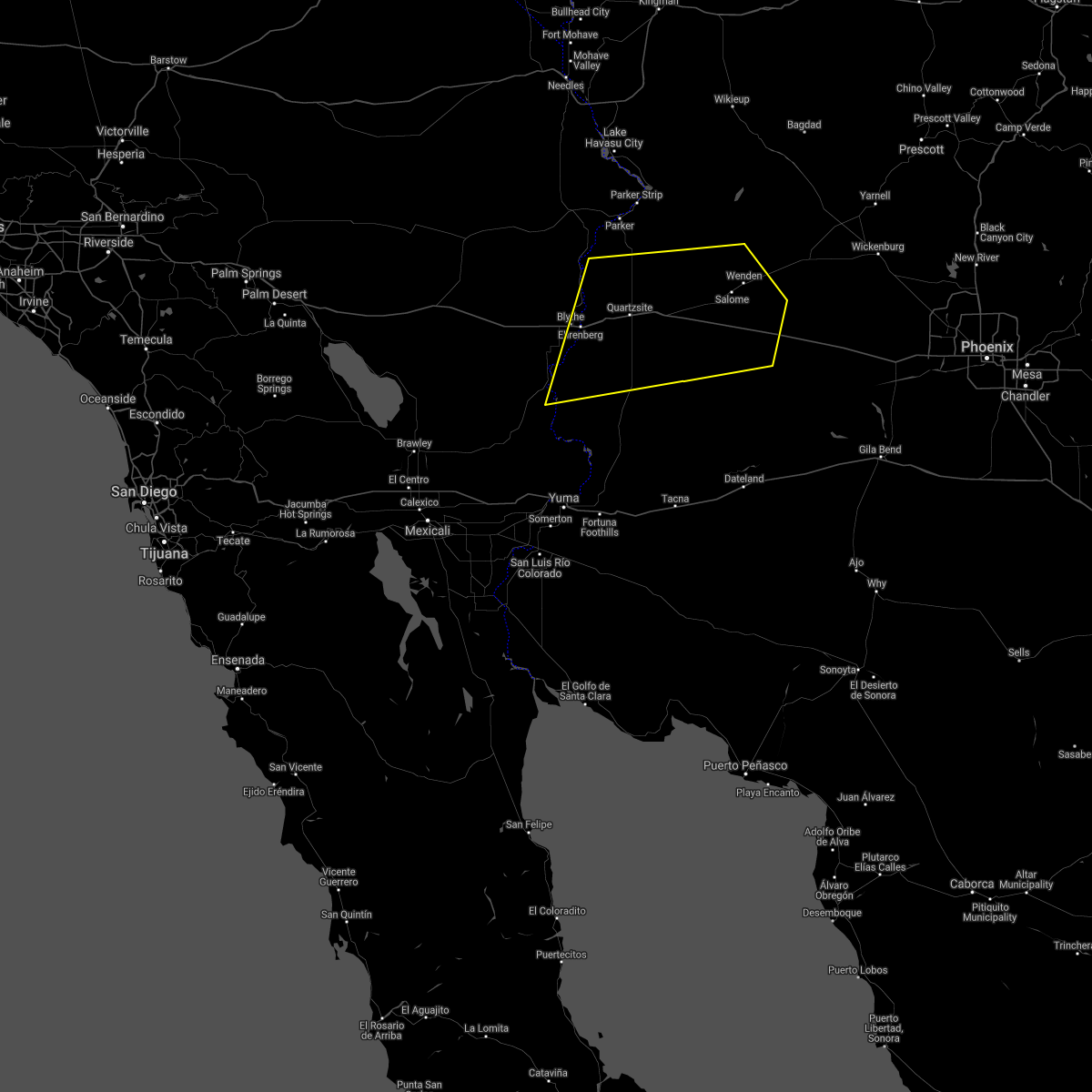 Interactive Hail Maps Hail Map for Brenda, AZ