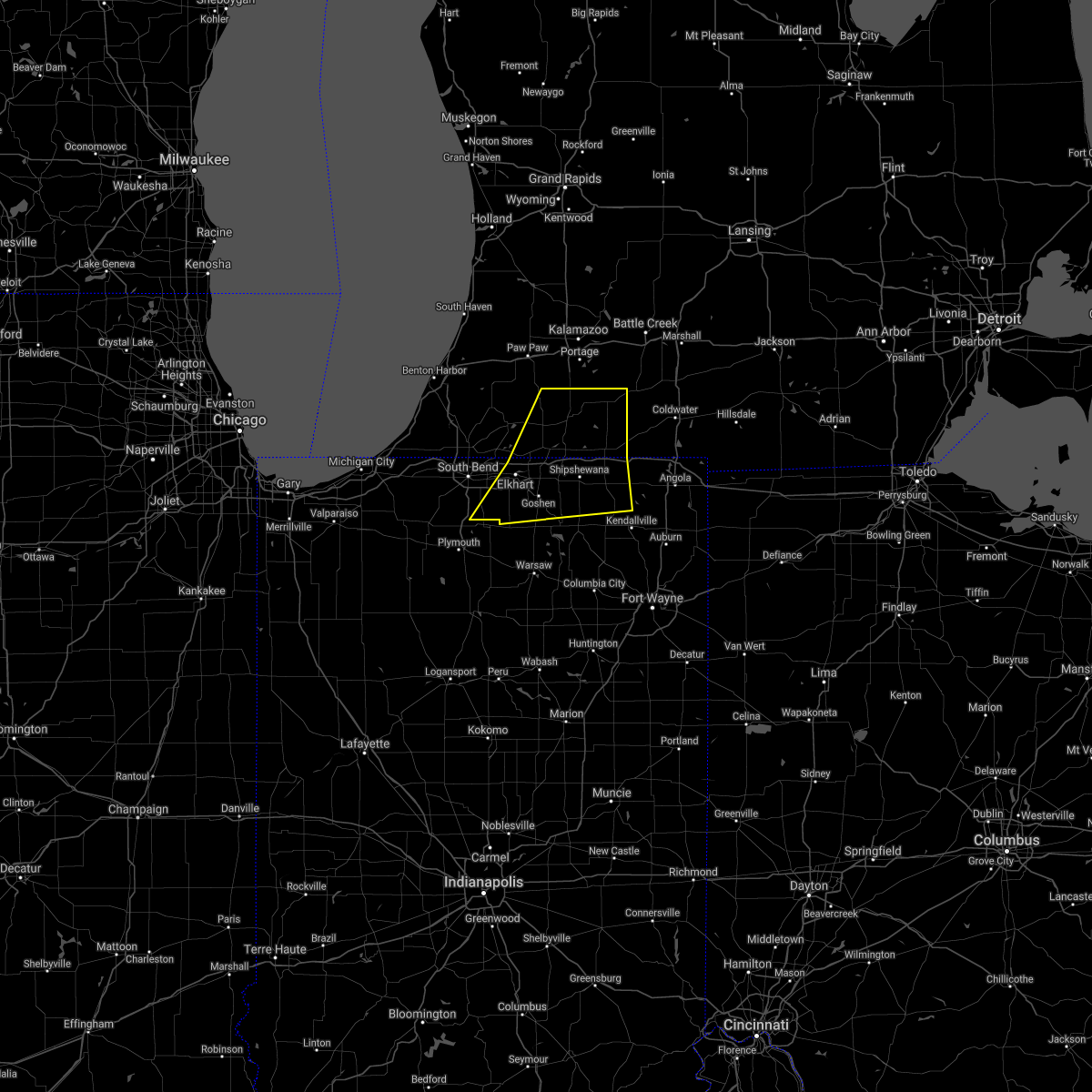 Interactive Hail Maps Hail Map for Marcellus, MI