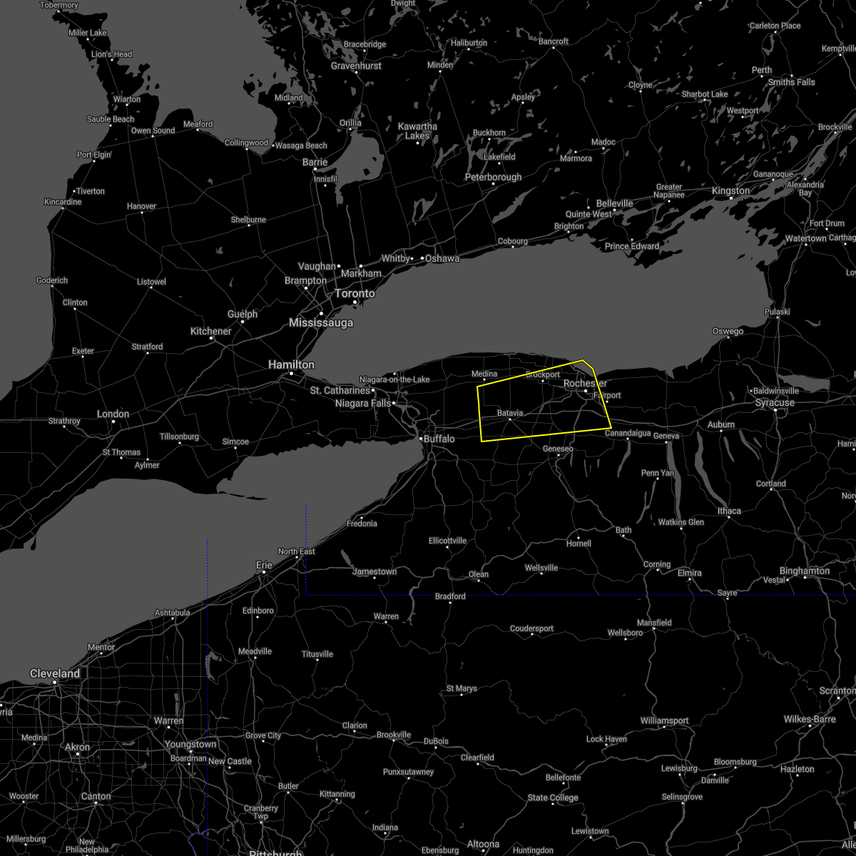 Interactive Hail Maps Hail Map for Hilton, NY