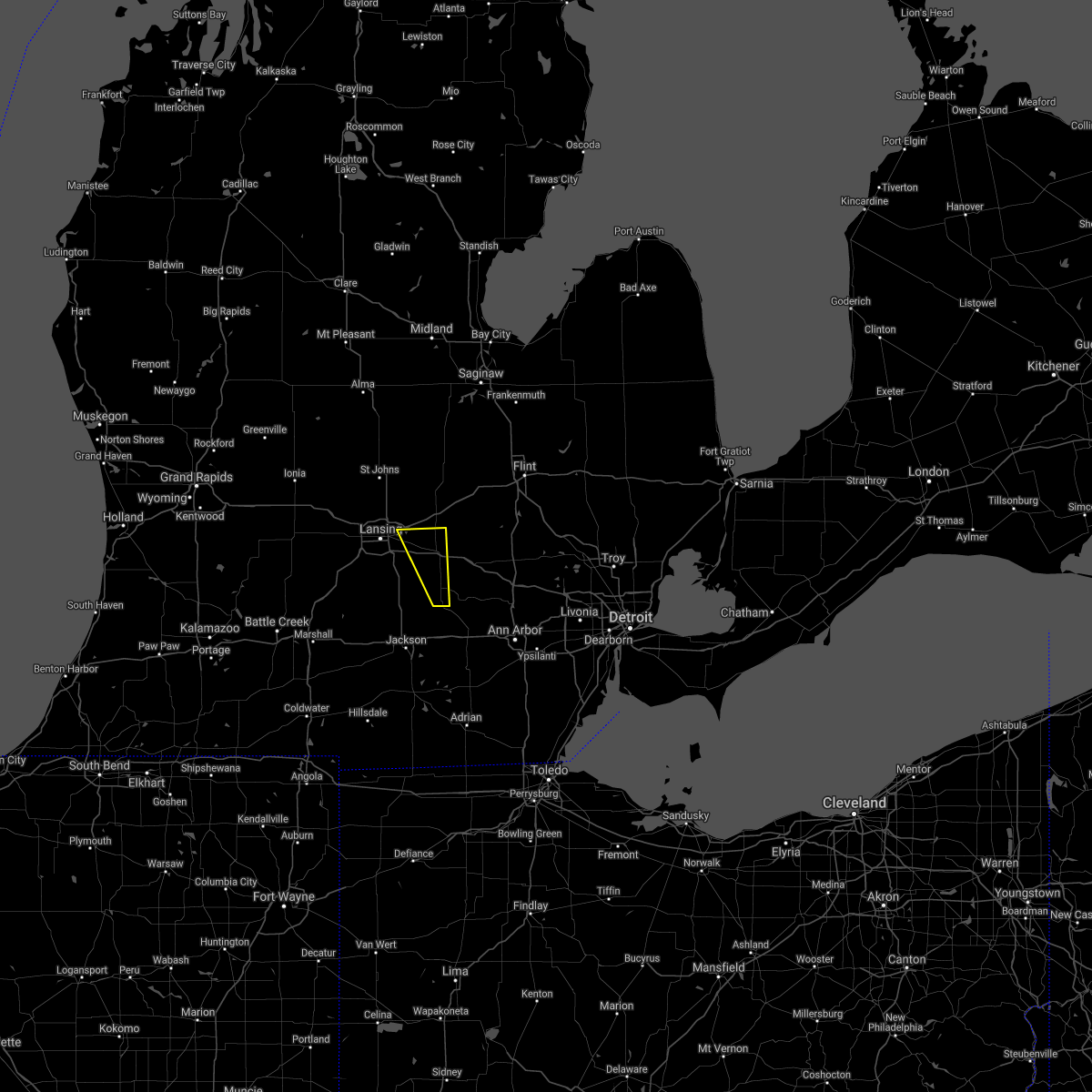 Interactive Hail Maps Hail Map for Haslett, MI