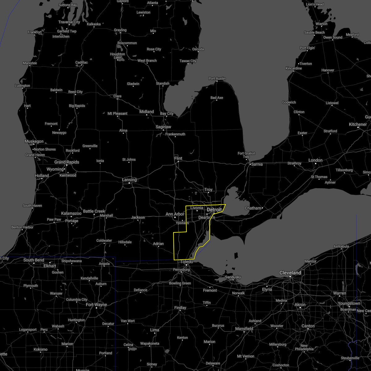 Interactive Hail Maps Hail Map for Temperance, MI