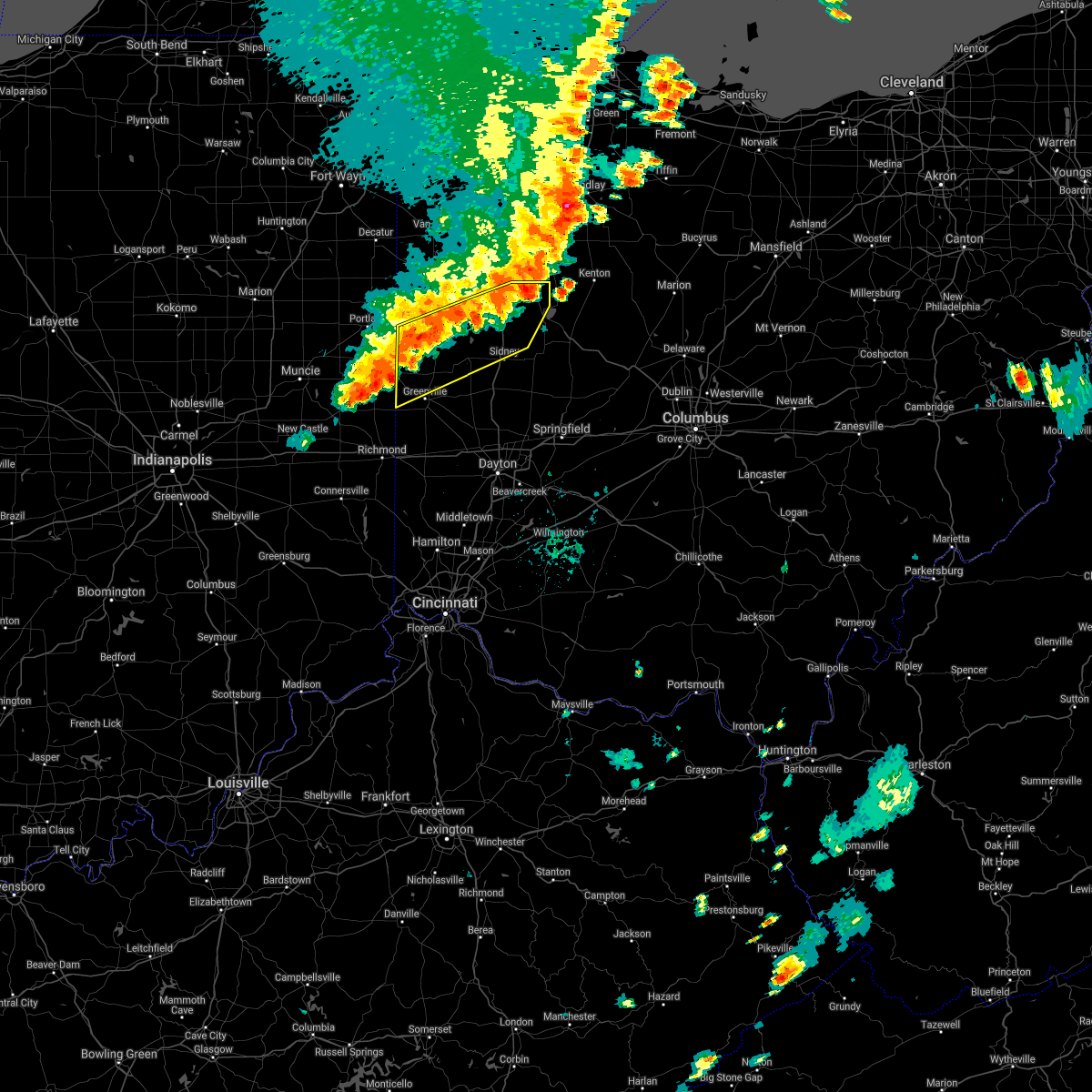 Interactive Hail Maps Hail Map for Lakeview, OH