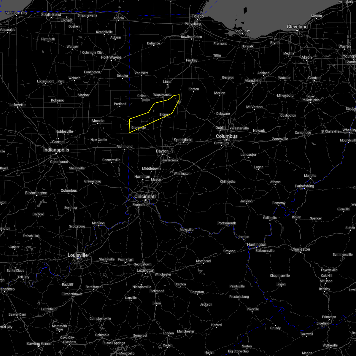 Interactive Hail Maps Hail Map for Rossburg, OH