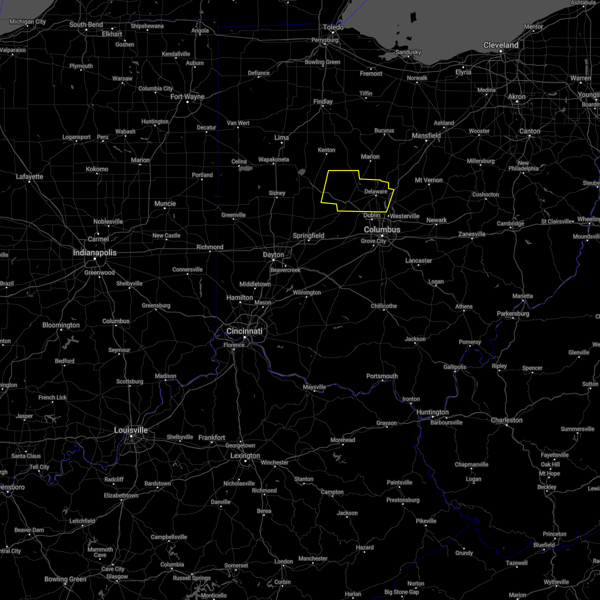 Interactive Hail Maps Hail Map for Powell, OH
