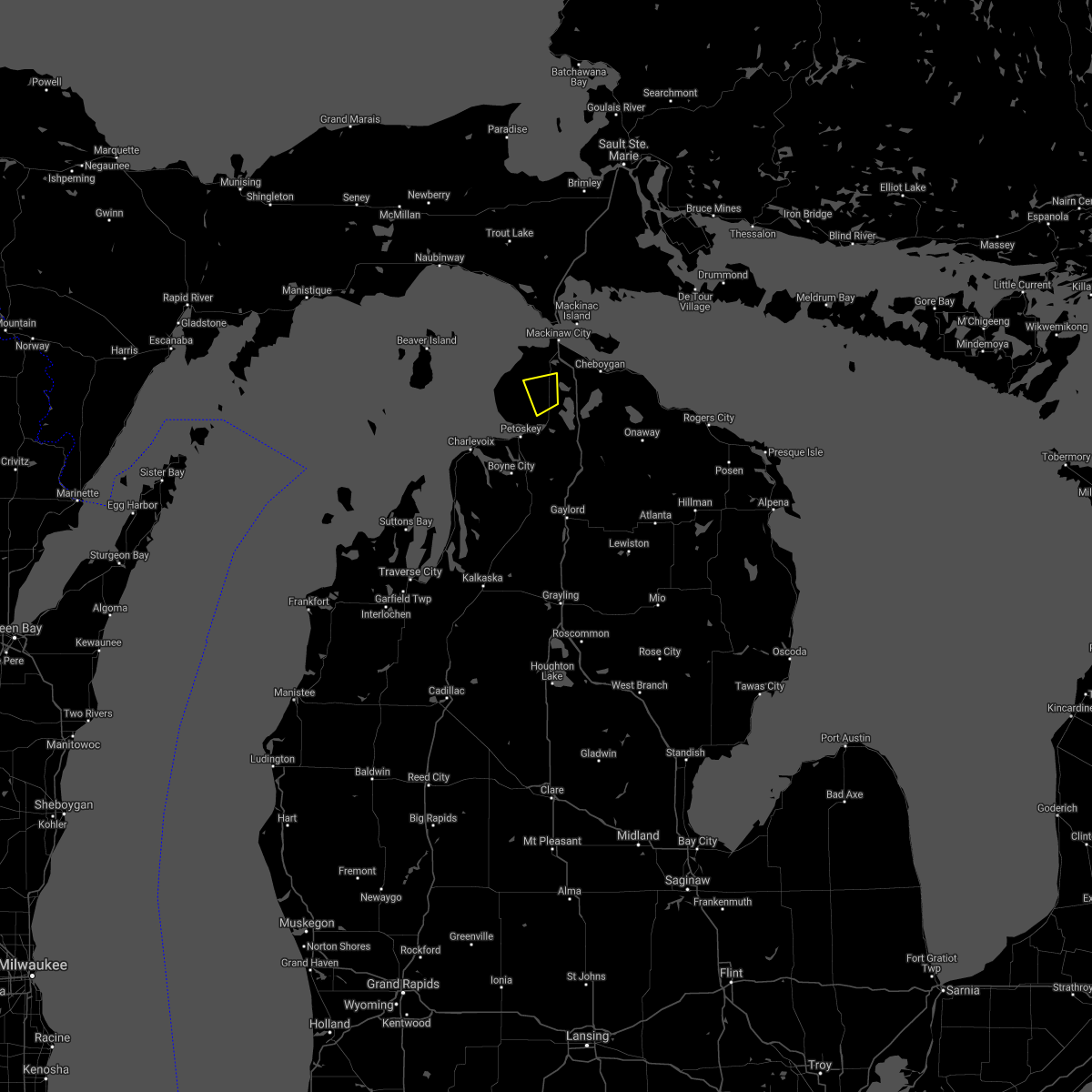Interactive Hail Maps Hail Map for Levering, MI