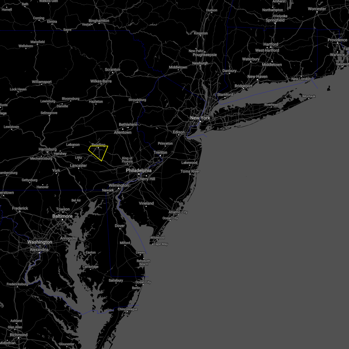 Interactive Hail Maps Hail Map for Wernersville, PA