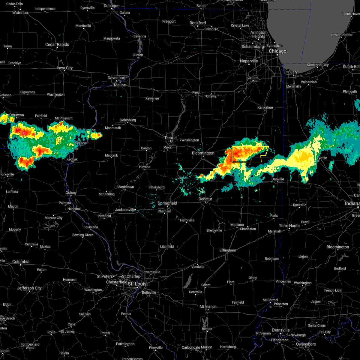 Interactive Hail Maps Hail Map for Paxton, IL