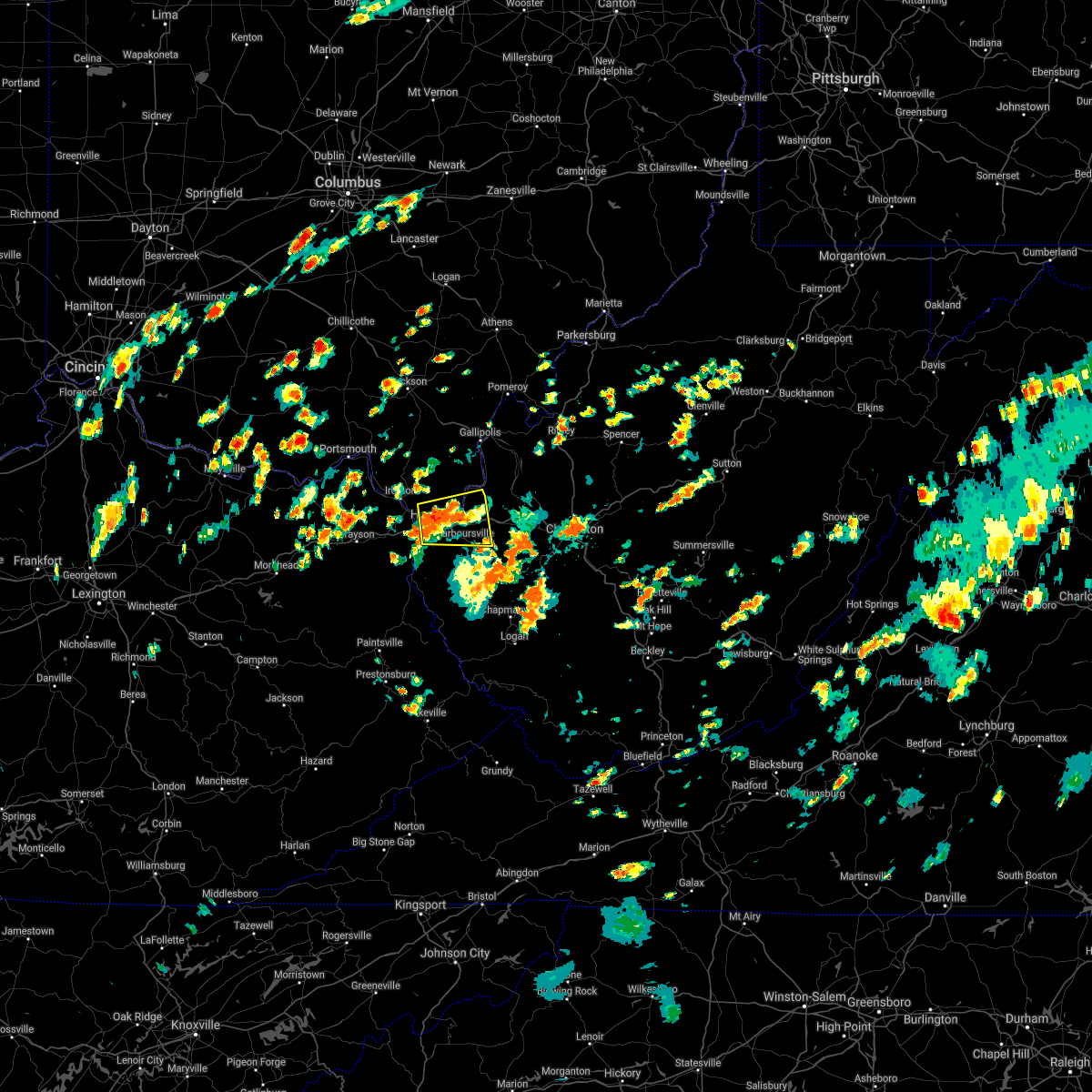 Interactive Hail Maps Hail Map for Proctorville, OH