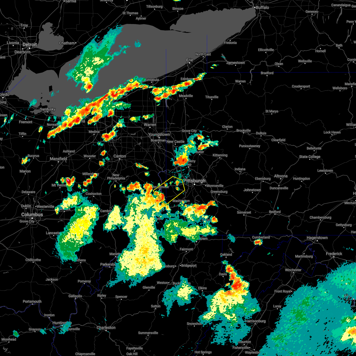 Interactive Hail Maps Hail Map for McDonald, PA