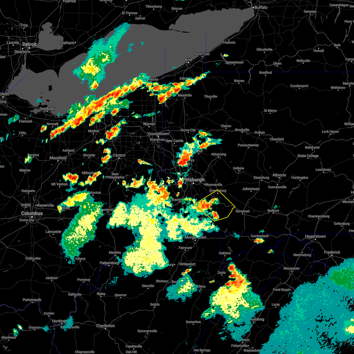 Interactive Hail Maps Hail Map for Perryopolis, PA