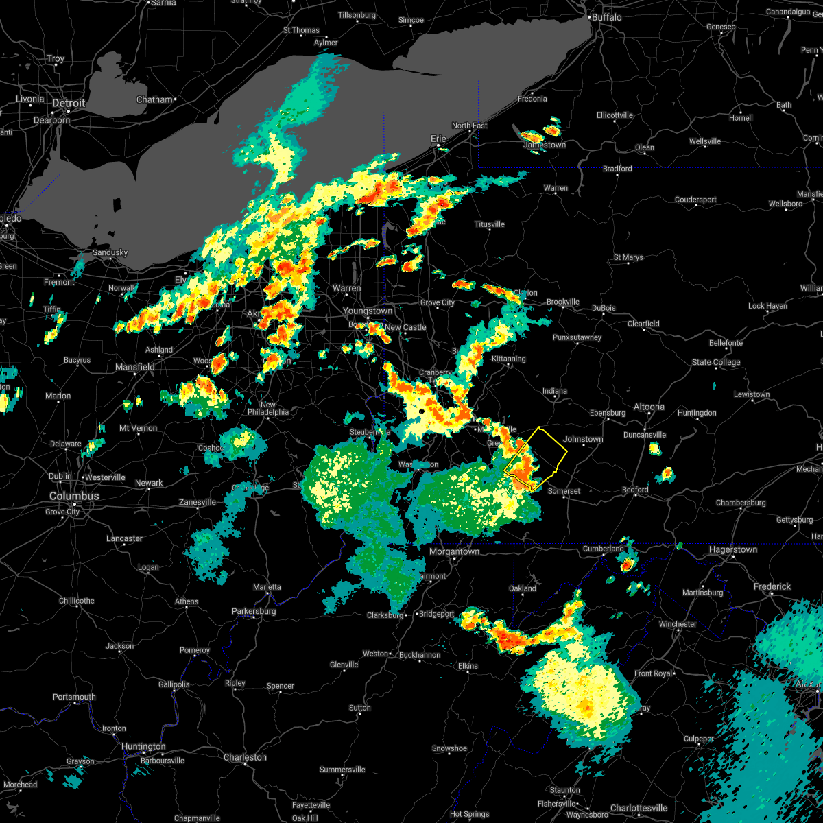 Interactive Hail Maps Hail Map for Lawson Heights, PA