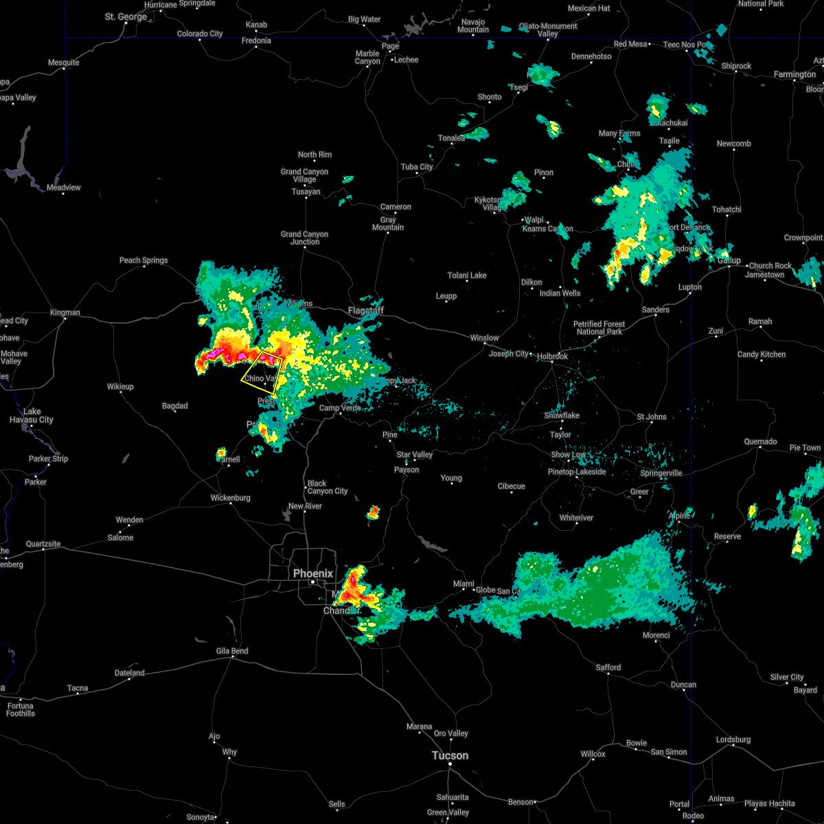 Interactive Hail Maps Hail Map for Paulden, AZ