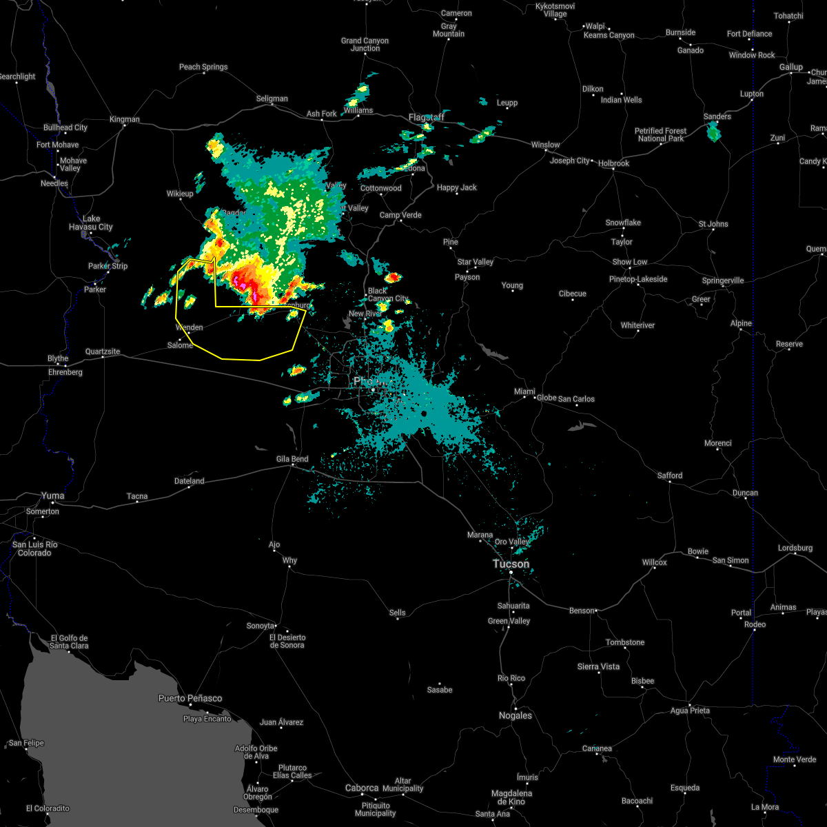 Interactive Hail Maps Hail Map for Salome, AZ