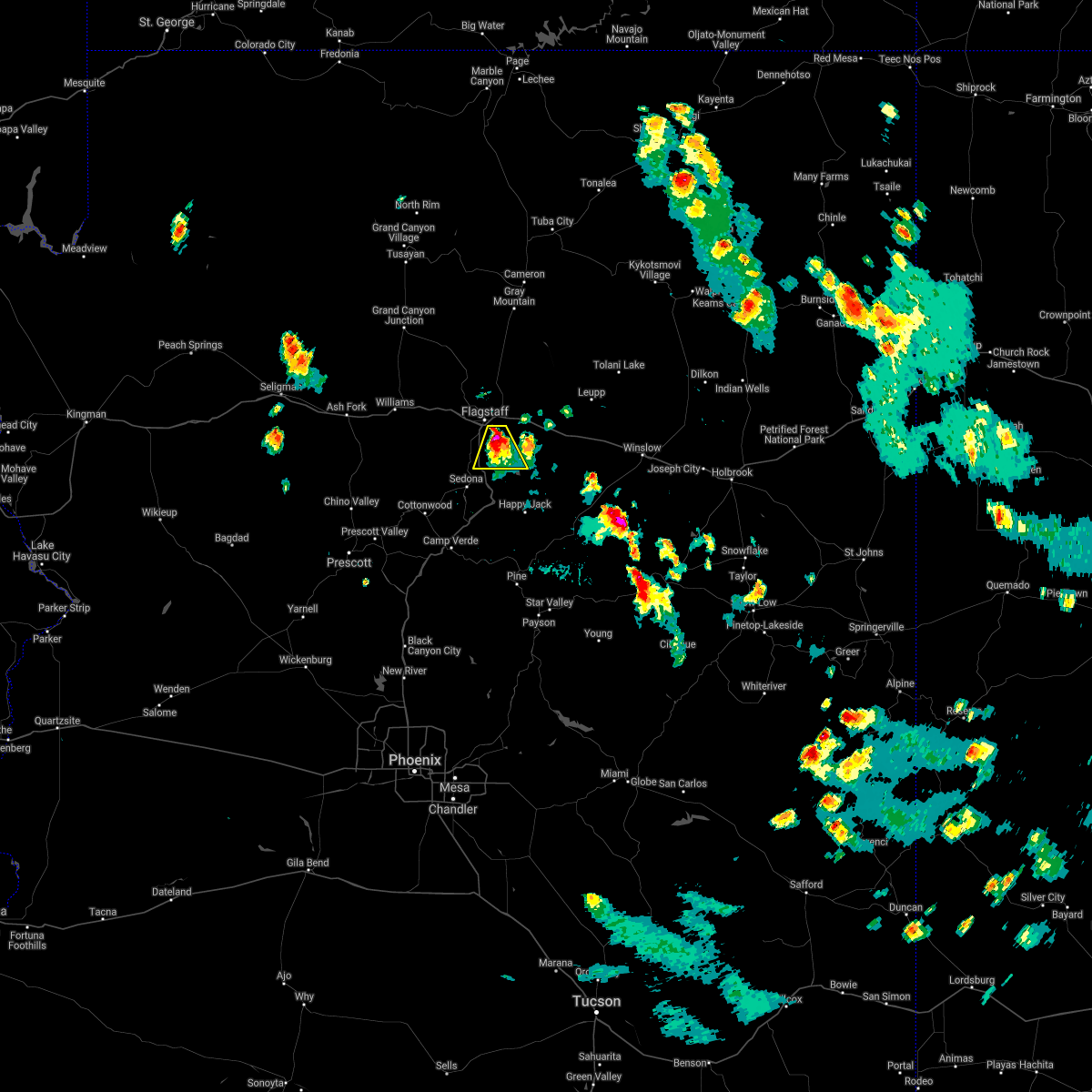 Interactive Hail Maps Hail Map for Flagstaff, AZ