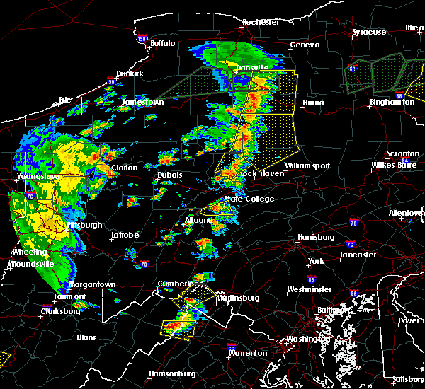 Interactive Hail Maps Hail Map for Westfield, PA