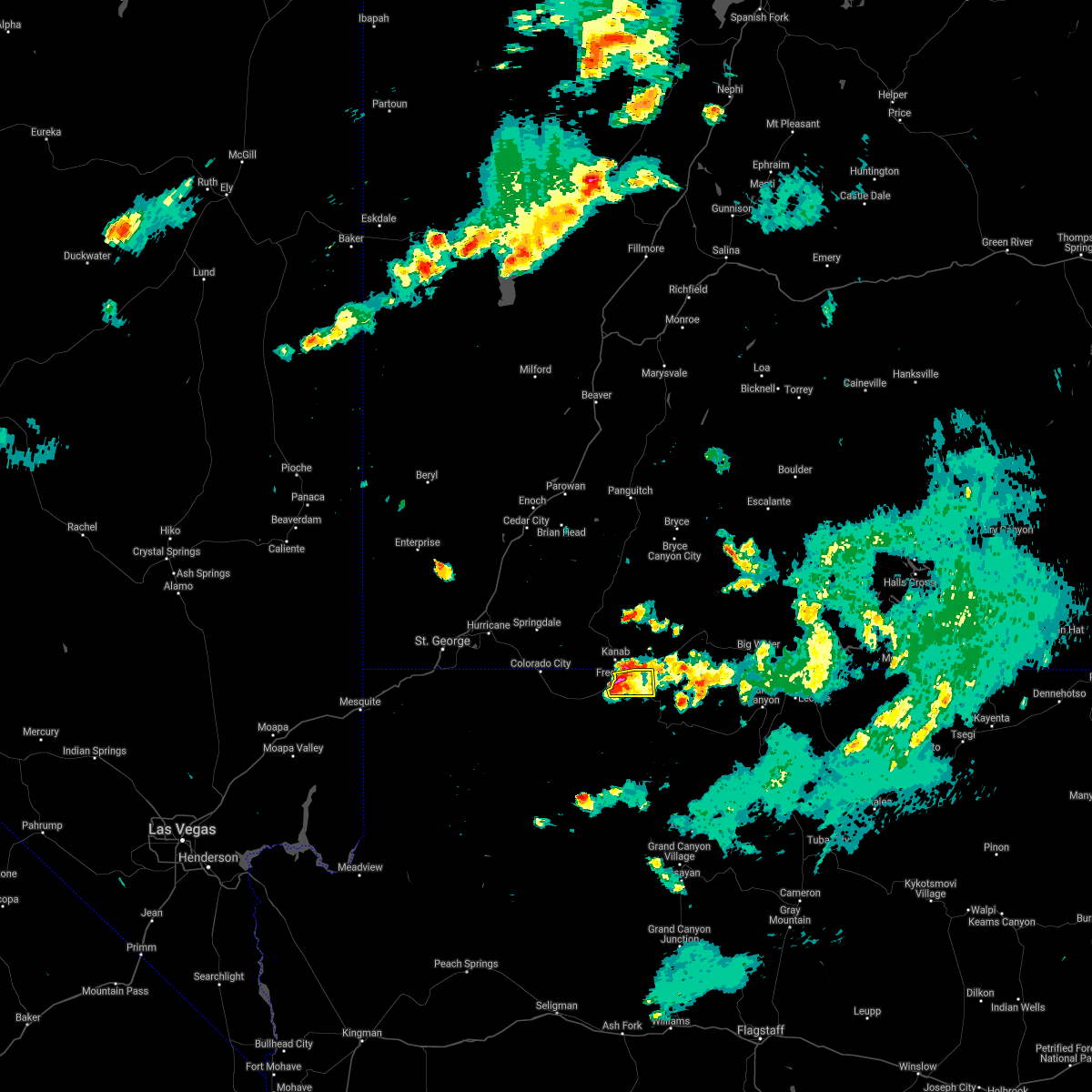 Interactive Hail Maps Hail Map for Fredonia, AZ
