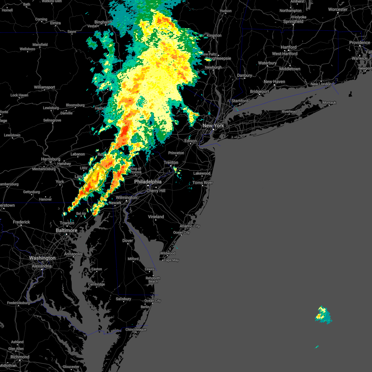 Interactive Hail Maps Hail Map for Quarryville, PA