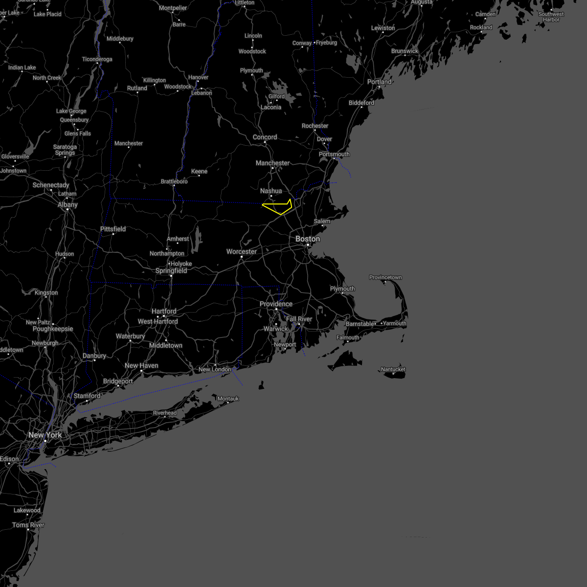 Interactive Hail Maps Hail Map for Lowell, MA