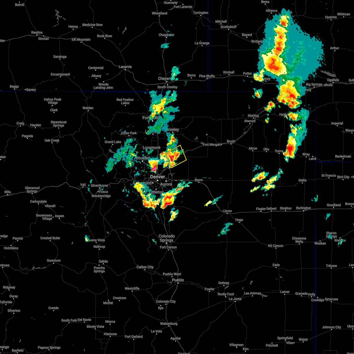 Interactive Hail Maps Hail Map for Lochbuie, CO