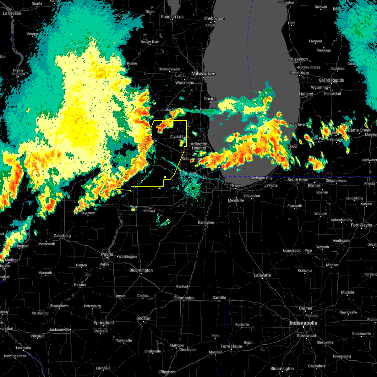 Interactive Hail Maps Hail Map for Poplar Grove, IL