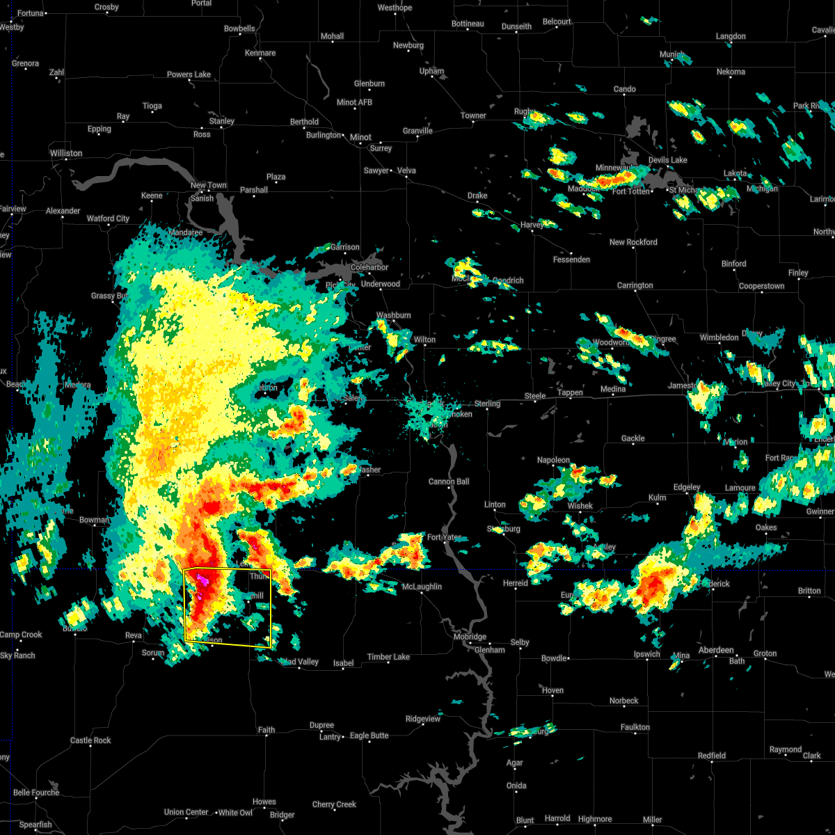Interactive Hail Maps Hail Map for Lemmon, SD