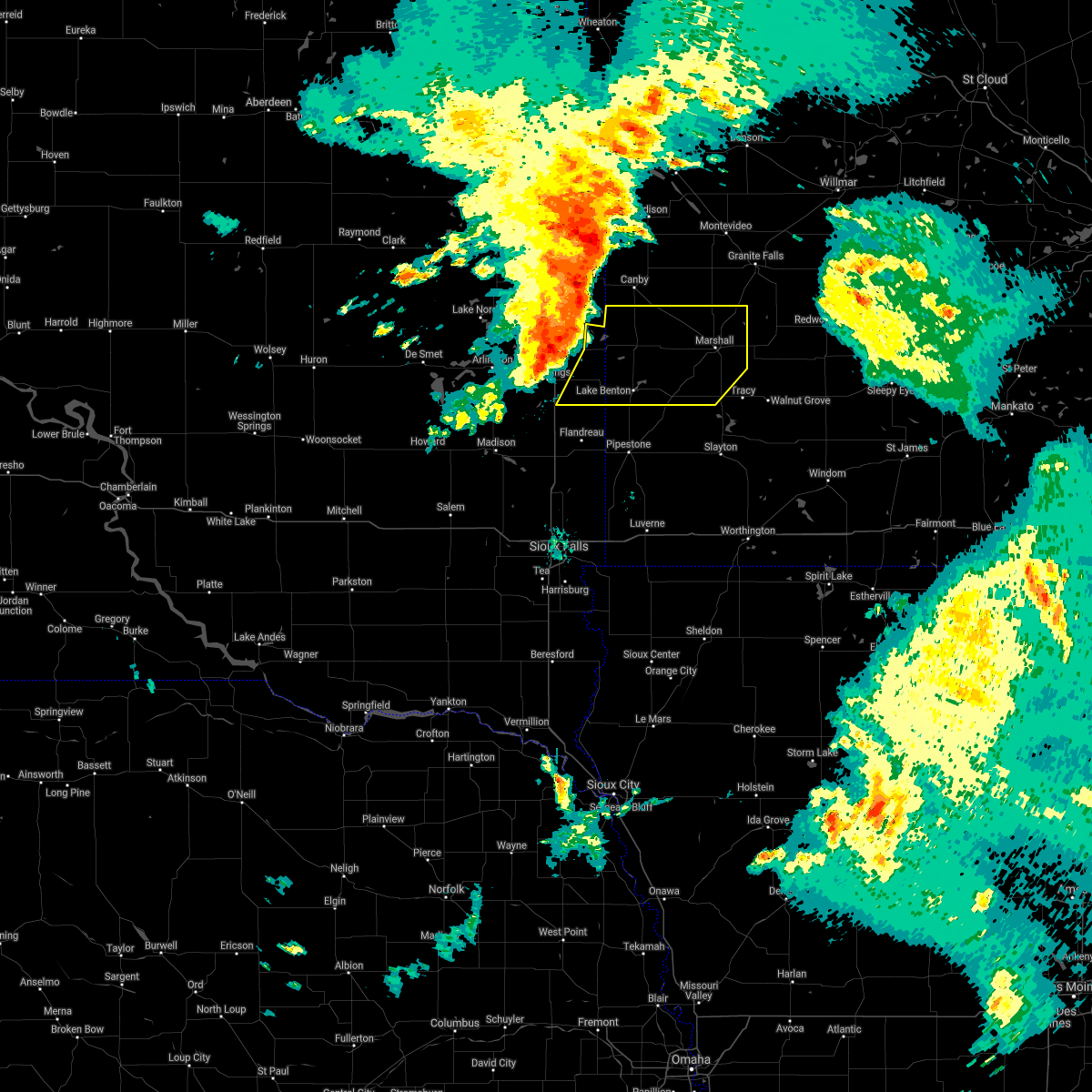 Interactive Hail Maps Hail Map for Elkton, SD