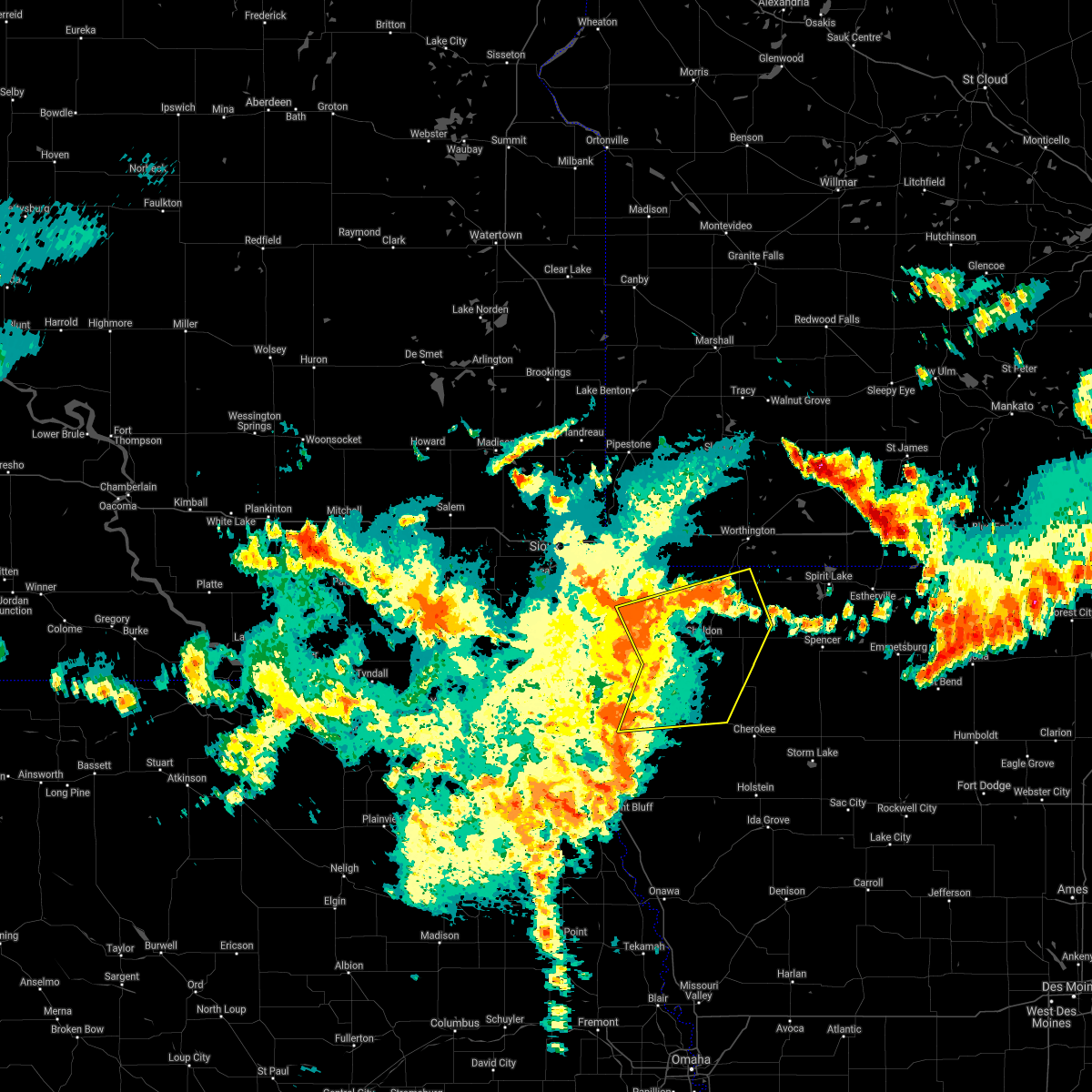 Interactive Hail Maps Hail Map for Granville, IA