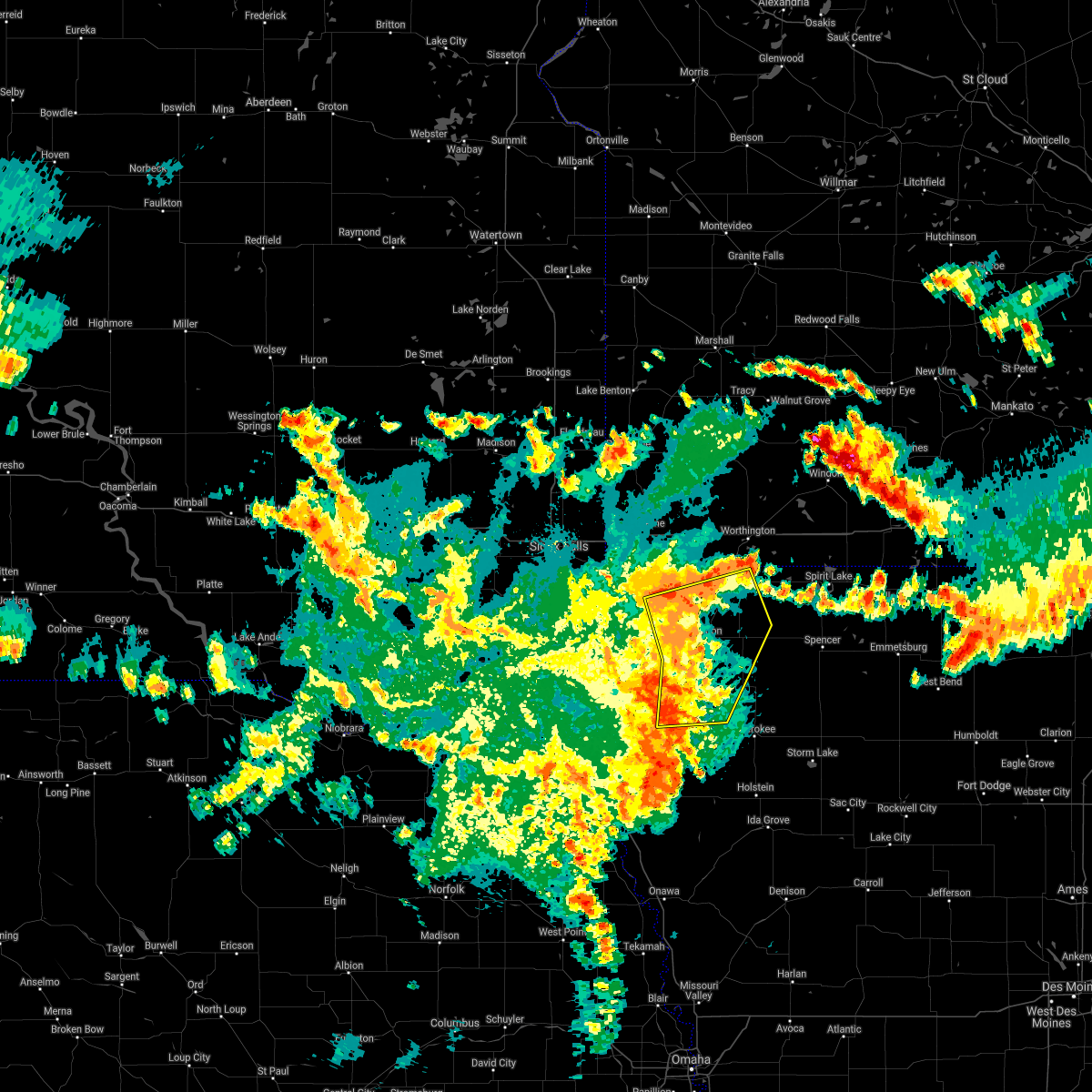 Interactive Hail Maps Hail Map for Granville, IA