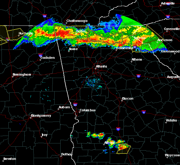 Interactive Hail Maps Hail Map for Canton, GA