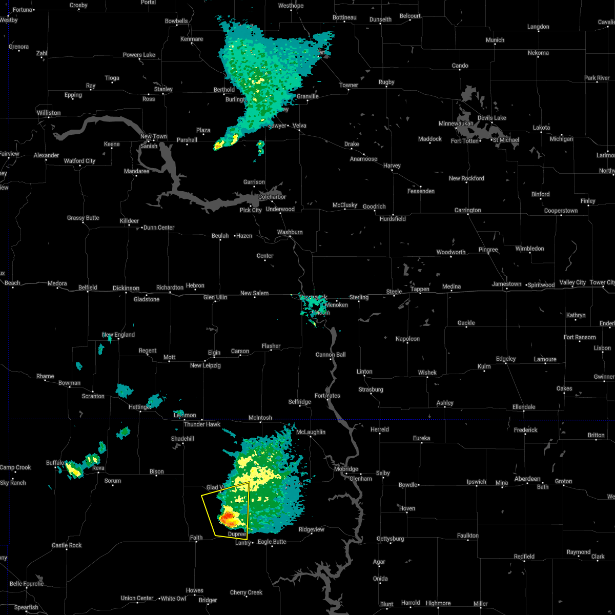 Interactive Hail Maps Hail Map for Dupree, SD