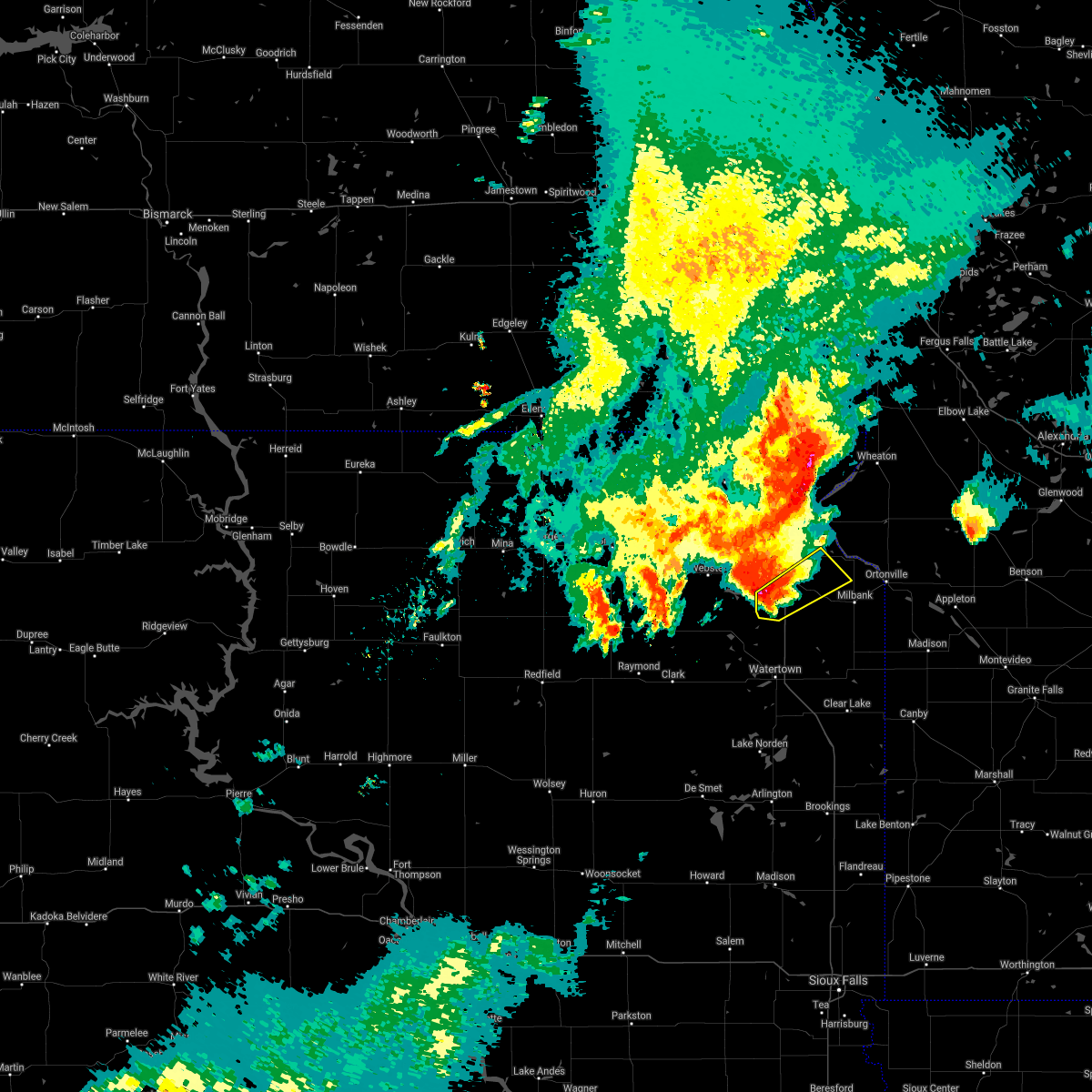 Interactive Hail Maps Hail Map for Wilmot, SD