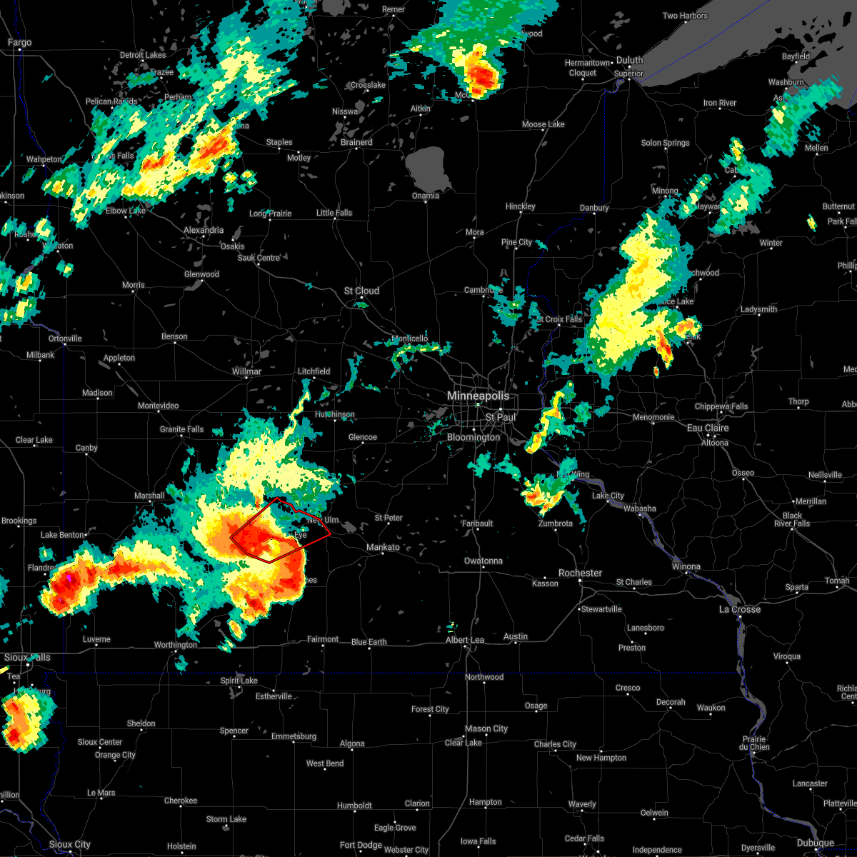 Interactive Hail Maps Hail Map for Sleepy Eye, MN