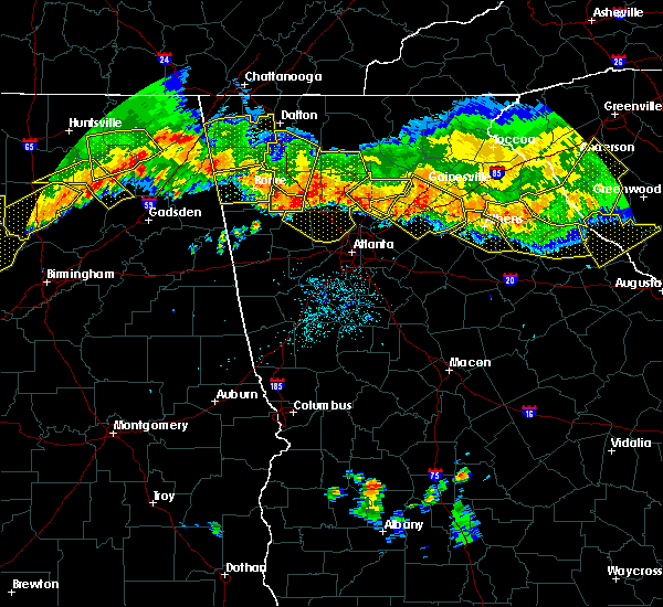 Interactive Hail Maps Hail Map for Cedartown, GA