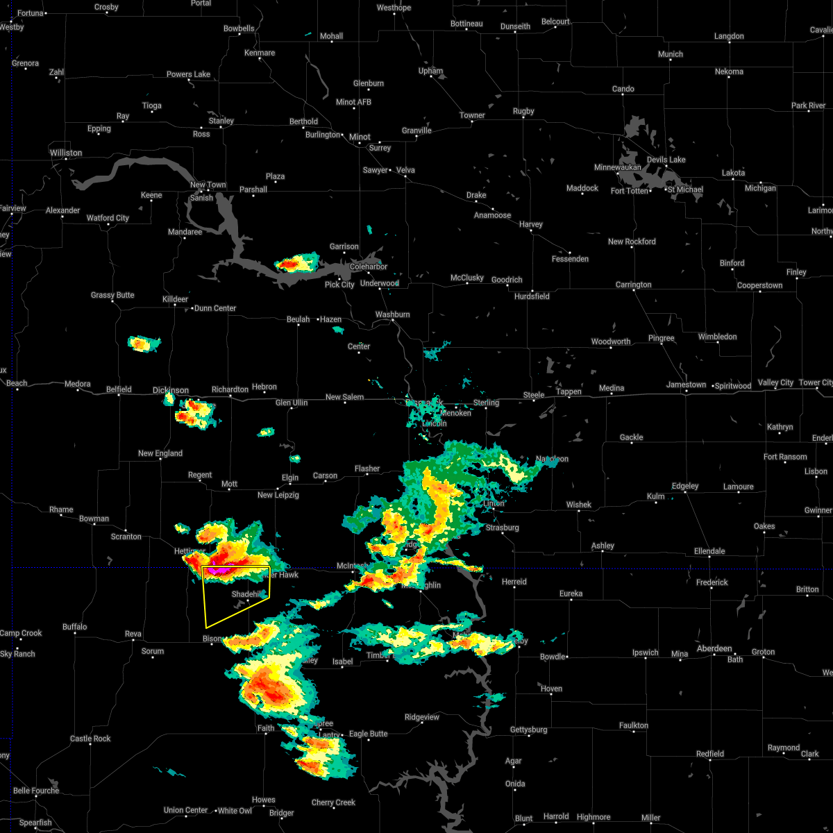 Interactive Hail Maps Hail Map for Lemmon, SD