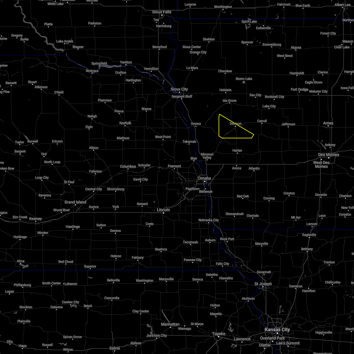 Interactive Hail Maps Hail Map for Charter Oak, IA