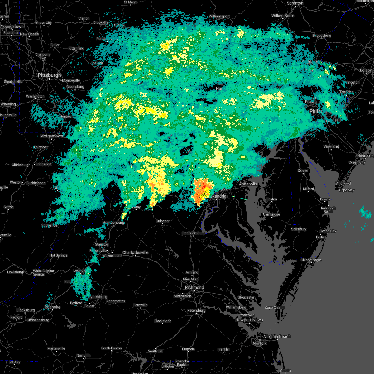 Interactive Hail Maps Hail Map for Fairfax, VA