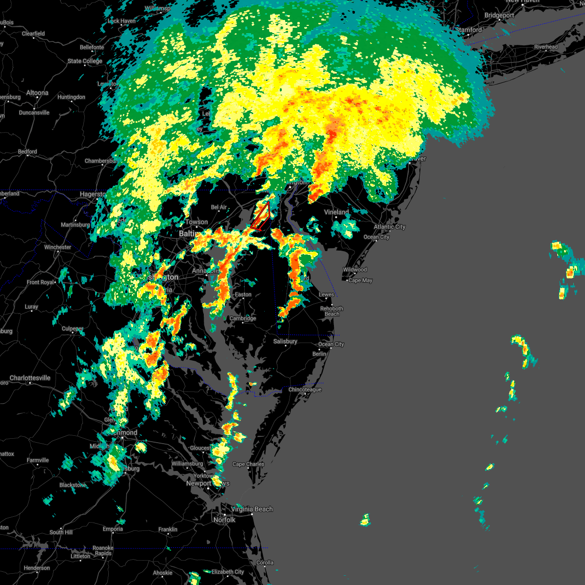 Interactive Hail Maps Hail Map for Elkton, MD