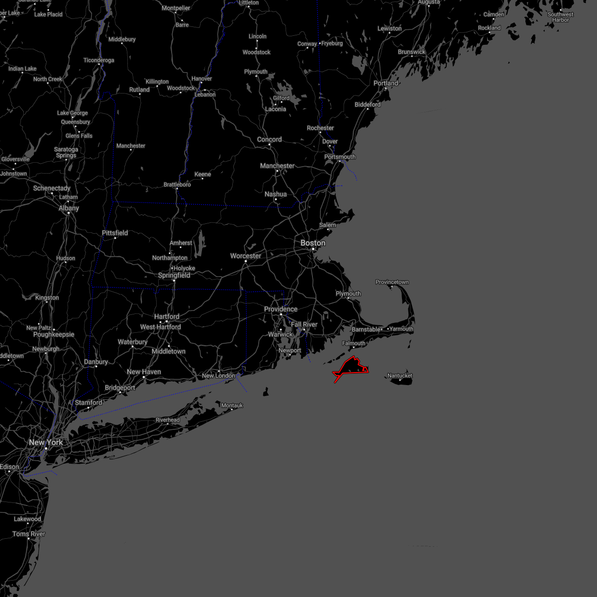 Interactive Hail Maps Hail Map for Vineyard Haven, MA