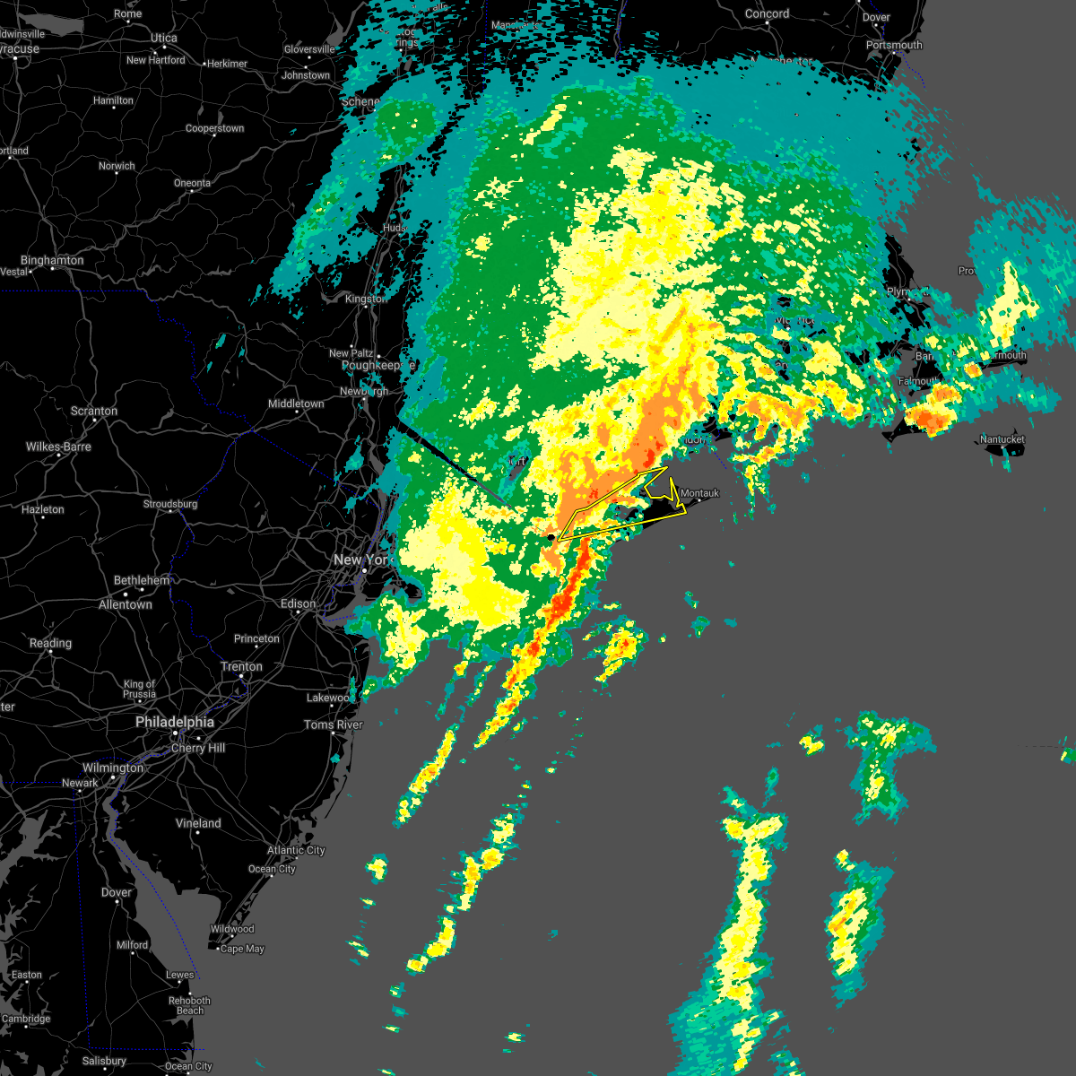 Interactive Hail Maps Hail Map for Baiting Hollow, NY