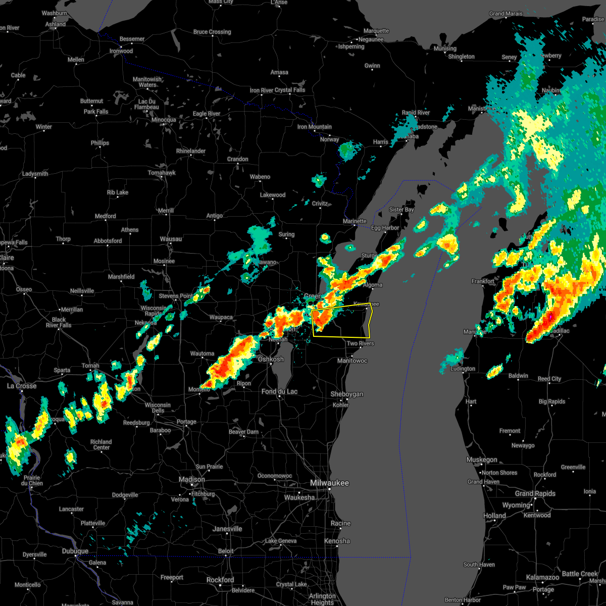Interactive Hail Maps Hail Map for Maribel, WI