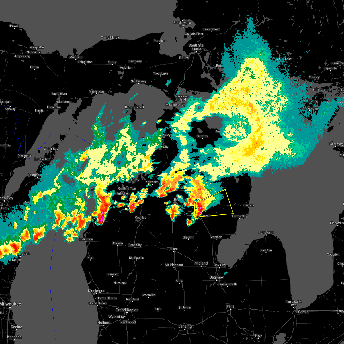 Interactive Hail Maps Hail Map for Lupton, MI