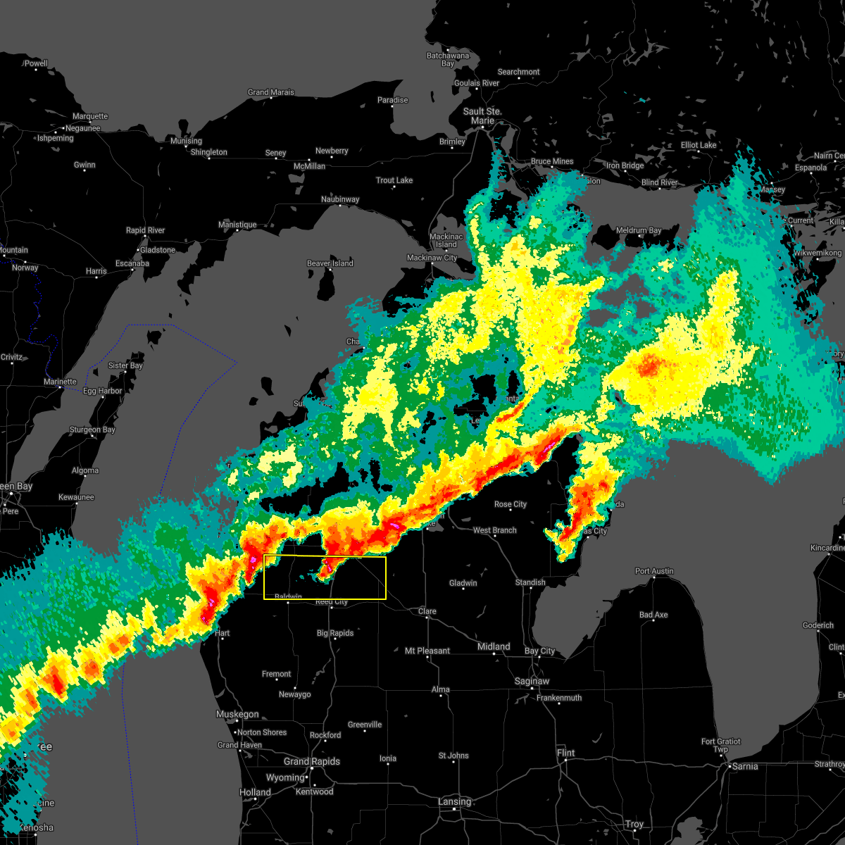 Interactive Hail Maps Hail Map for Marion, MI