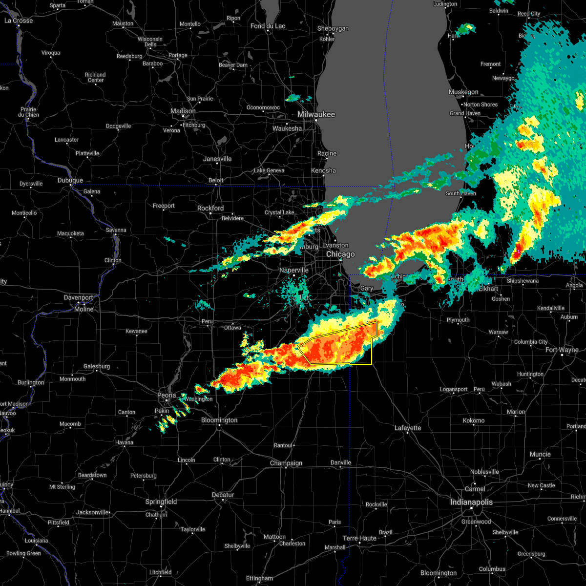 Interactive Hail Maps Hail Map for Chebanse, IL