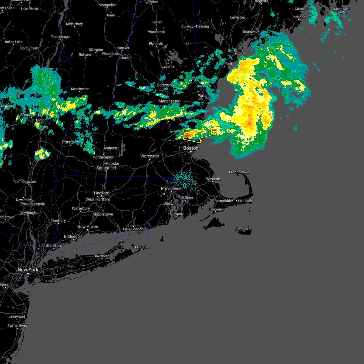 Interactive Hail Maps Hail Map for Rockport, MA