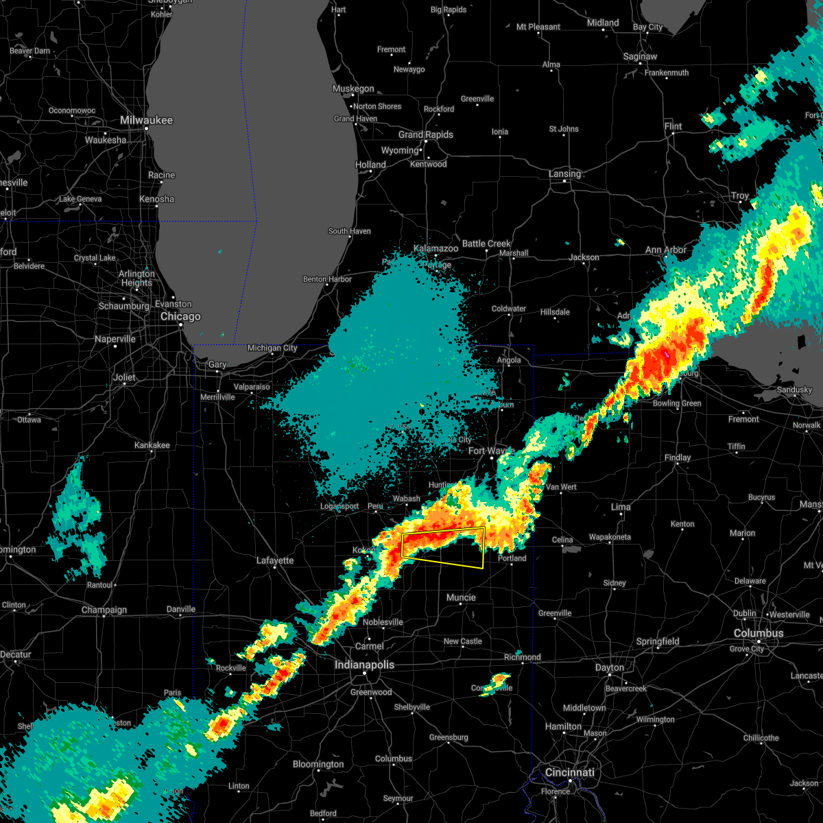 Interactive Hail Maps Hail Map for Swayzee, IN