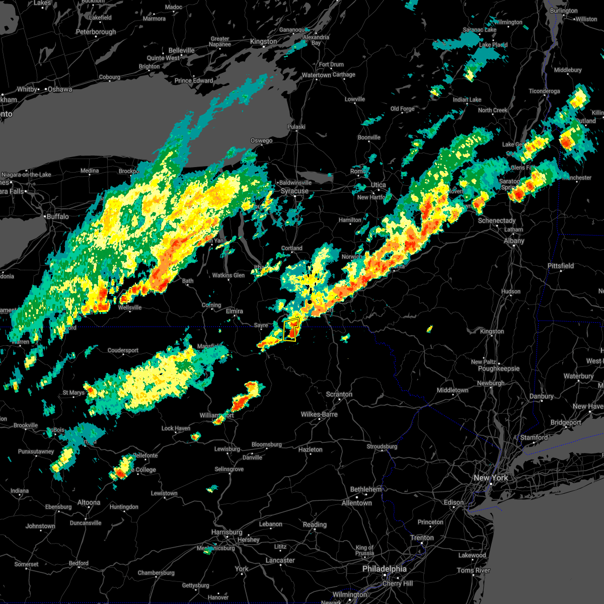 Interactive Hail Maps Hail Map for Apalachin, NY